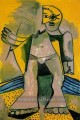 Baigneur debout 1971 cubisme Pablo Picasso